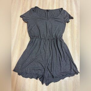 Grey Comfy Romper